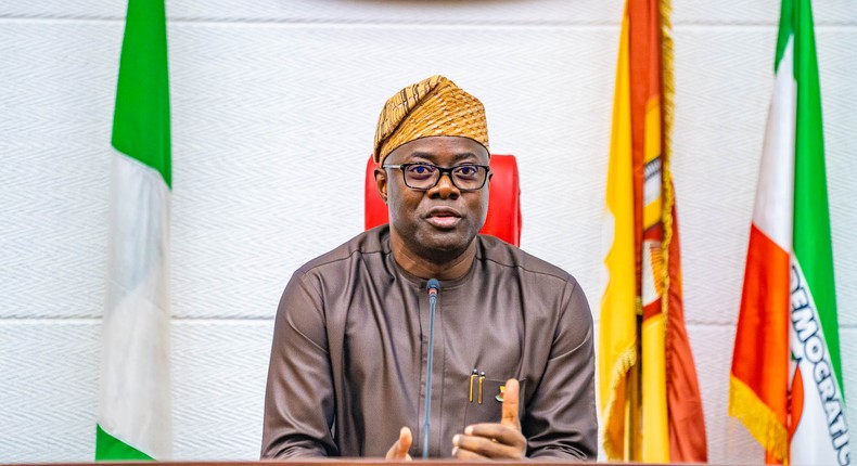 Oyo State governor, Seyi Makinde [Twitter/@SeyiMakinde]