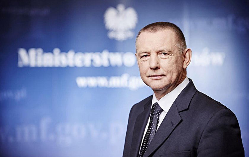 Minister finansów Marian Banaś