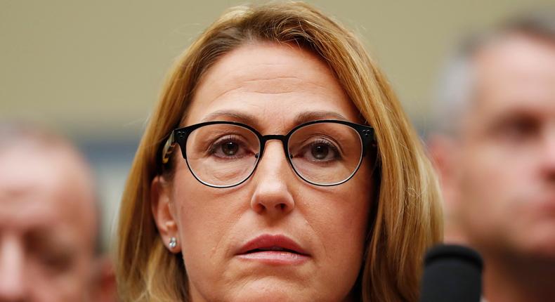 Mylan CEO Heather Bresch testifies on Capitol Hill in Washington, Wednesday, Sept. 21, 2016, before the House Oversight Committee hearing on EpiPen price increases.