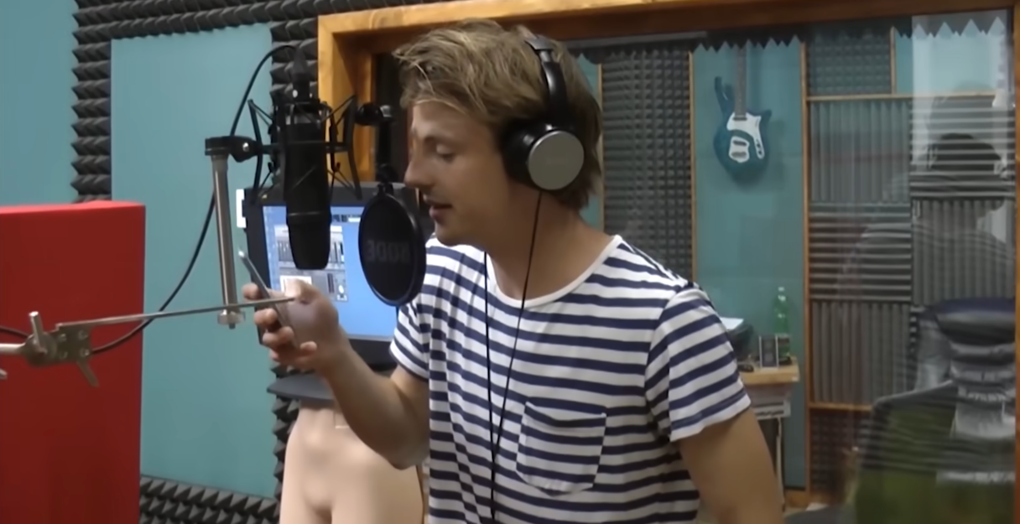 Český herec, spevák a moderátor Aleš Kubát.