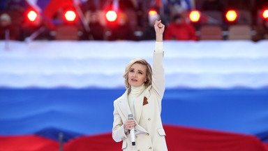 Polina Gagarina w ogniu krytyki. Po tym, jak zaśpiewała dla Putina,  nie zostawiono na niej suchej nitki 