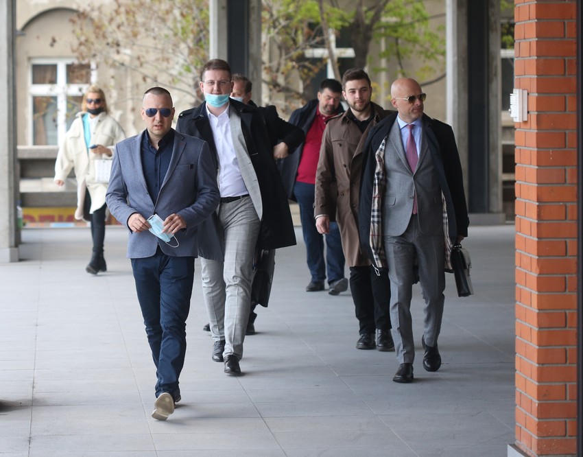 Zoran Marjanović stigao u sud u pratnji advokata