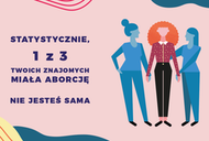 Nie jesteś sama, aborcja, plakaty