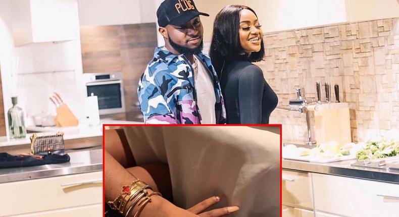 Davido proposes to Chioma with huge diamond ring