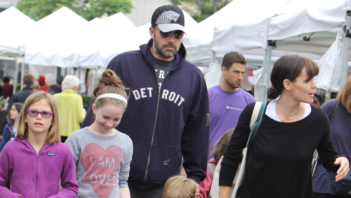 Jennifer Garner i Ben Affleck z dziećmi