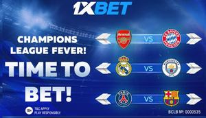 European giants are ready for struggle. Place your bets on the Champions League quarter-finals!
