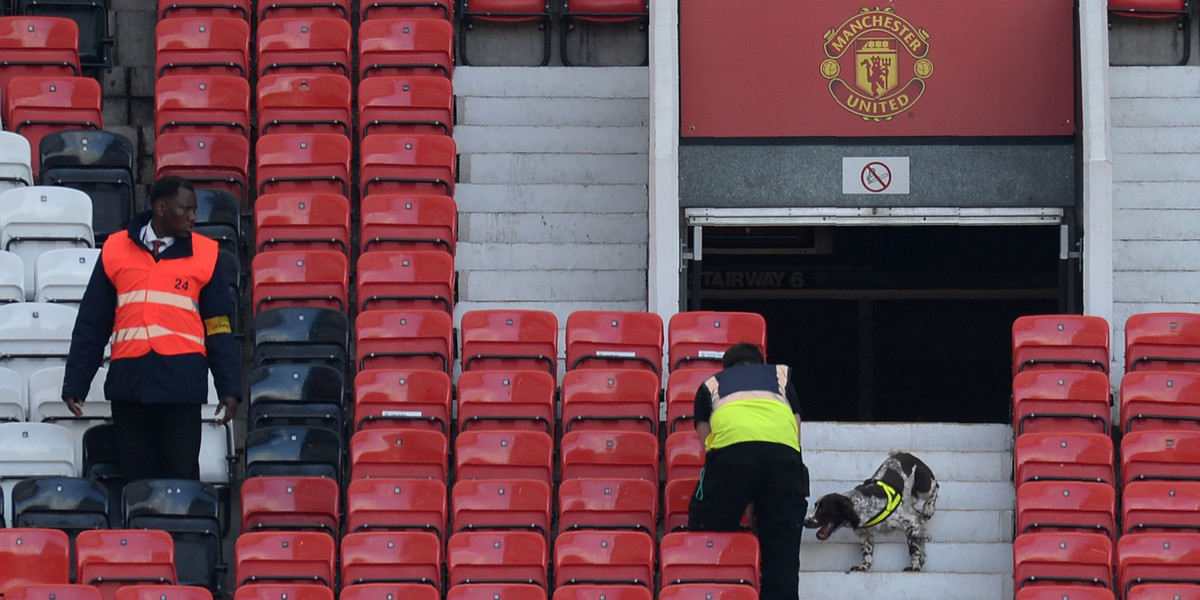 Stadion Manchesteru United ewakuowany!