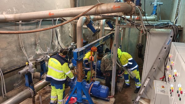 Elektrycy MPWiK w Stroniu Śląskim