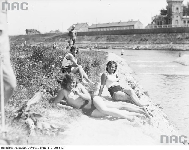 Kraków. Plaża T.U.R.