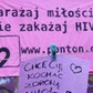 HIV plakat kampania informacyjna