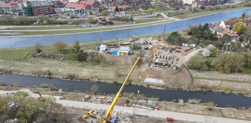 Budowa mostów na Berdychowie