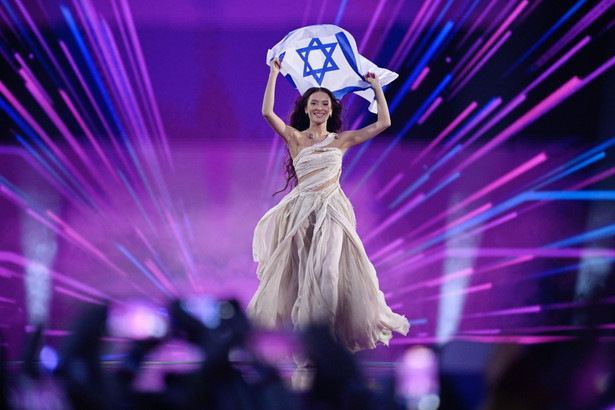 Reprezentantka Izraela Eden Golan podczas finału 68. Konkursu Piosenki Eurowizja