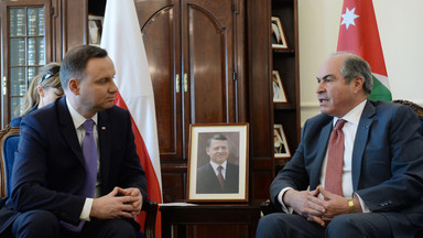 Prezydent Duda i premier Jordanii o powojennej odbudowie regionu