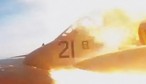Ukraiński Su-25 oberwał rakietą, pilot nie miał szans. Przerażające nagranie ze skrzydła
