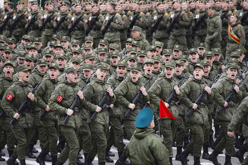 Proba Parade pobede u Rusiji