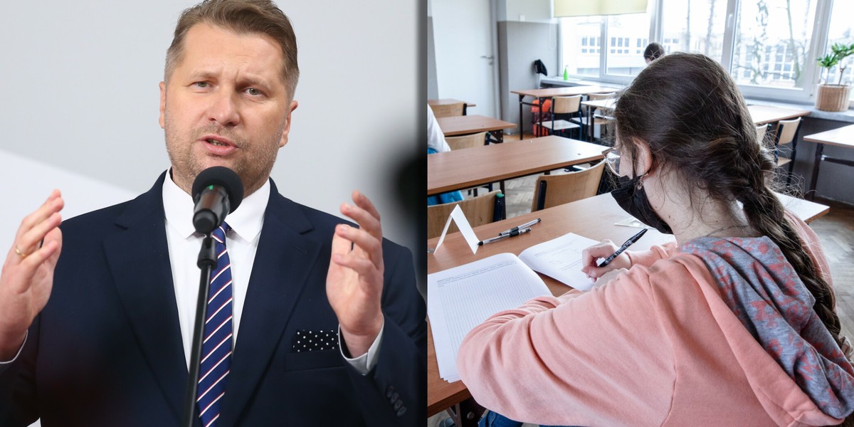 "Nie boję się tego powrotu do szkoły" - oznajmił tuż przed rozpoczęciem roku szkolnego minister nauki i edukacji Przemysław Czarnek. Jego zdaniem nie ma zagrożenia dla nauki stacjonarnej oraz jej kontynuacji. 