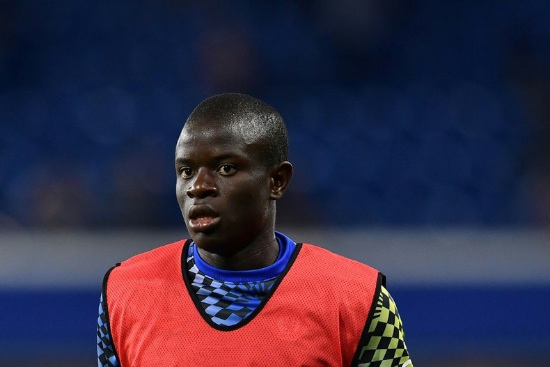 Chelsea midfielder N'Golo Kante