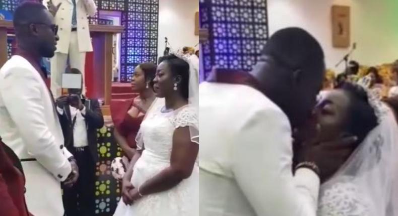 Funny Face's ex-wife's white wedding