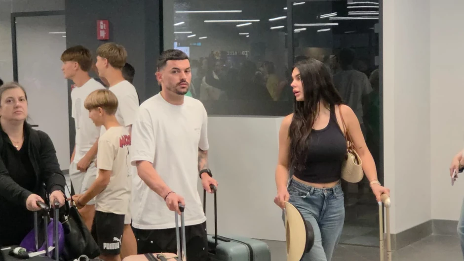 Nemanja Radonjić sa devojkom