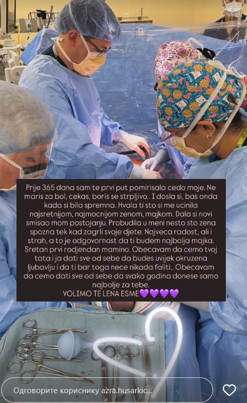 Azra slavi ćerki rođendan