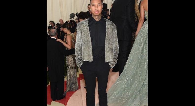 Tyga at the MET Gala 2016