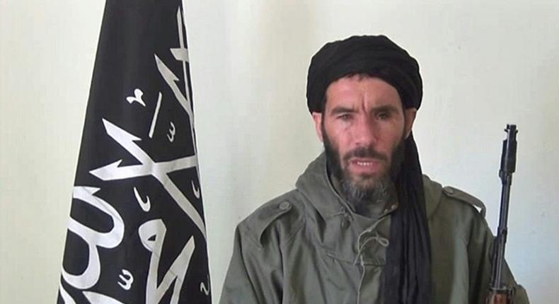 Mokhtar Belmokhtar (pictured), who was said to have been killed in a French air strike, is the notorious commander of the Al-Qaeda ally, Al-Murabitoun jihadist group