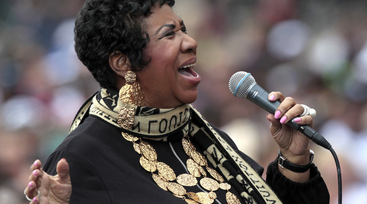 Aretha Franklin hosszú betegség után hunyt el /Fotó: MTI/EPA/Jeff Kowalsky