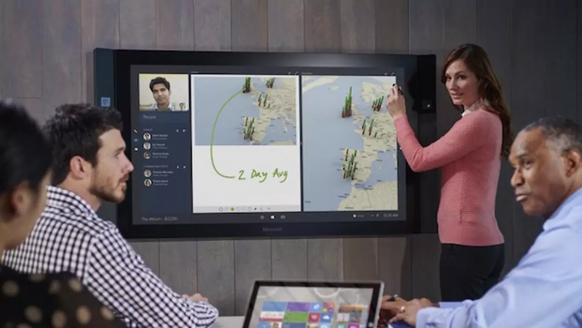 Microsoft Surface Hub dopiero w 2016 roku