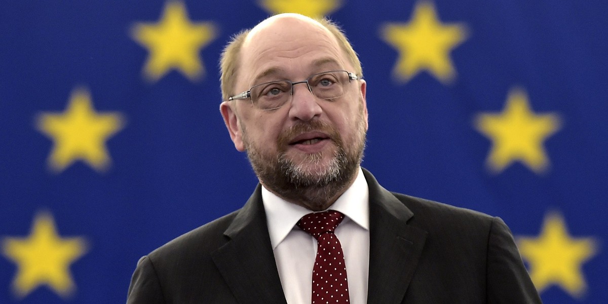 Martin Schulz, przewodniczący Parlamentu Europejskiego