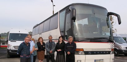 Schowali autobus bo nie dostają pensji