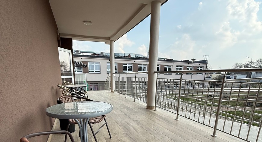 Tarasy dla mieszkańców DPS są po remoncie 