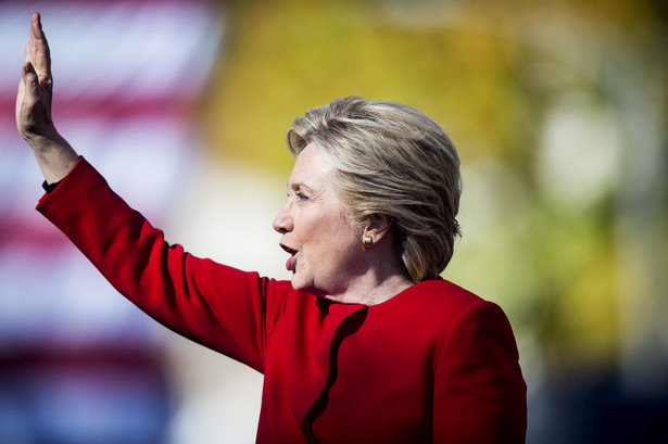 Hillary Clinton w Pittsburghu w stanie Pensylwania, 7.11.2016