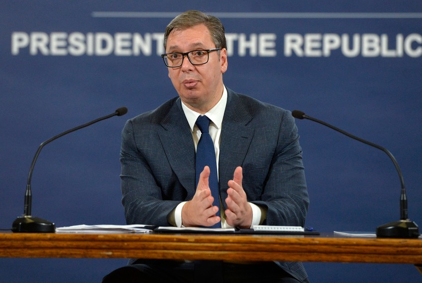Predsednik Srbije Aleksandar Vučić