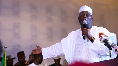 Atiku Abubakar is challenging the result of the 2023 presidential election [Twitter/@atiku]