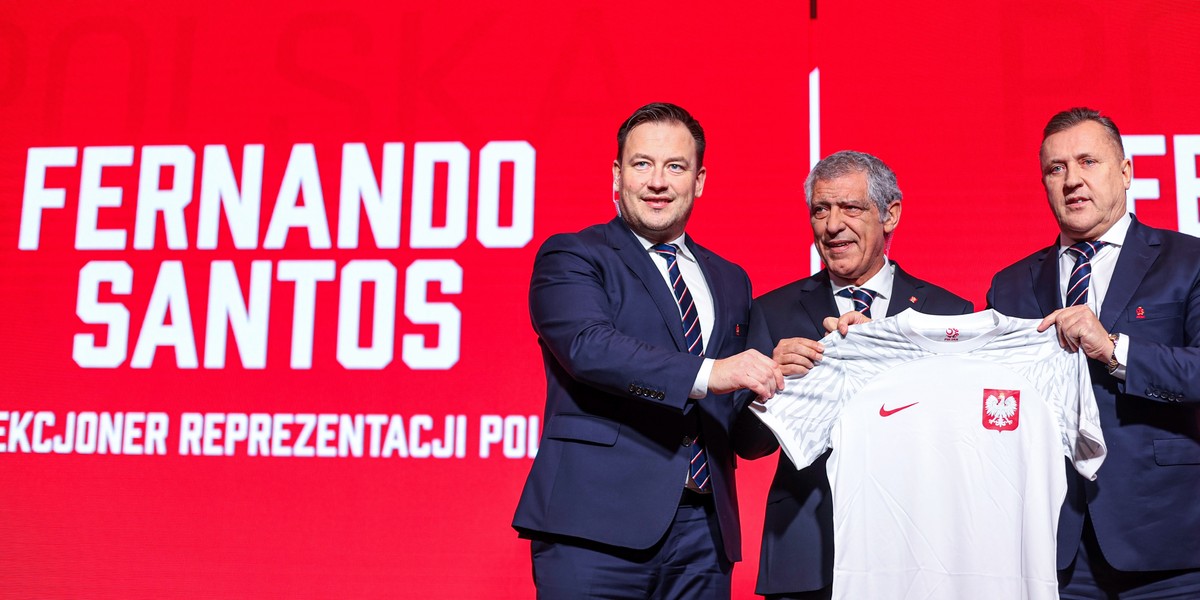 Fernando Santos nowym selekcjonerem reprezentacji Polski. 