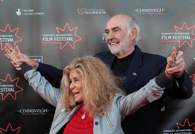 Sean Connery i Micheline Roquebrun (2009)