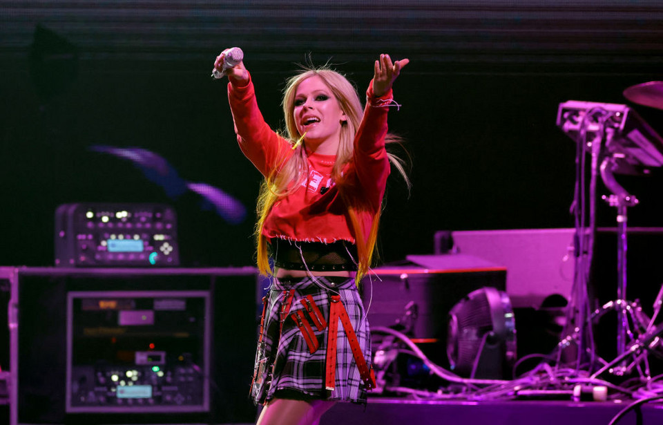 Avril Lavigne w 2022 r. 