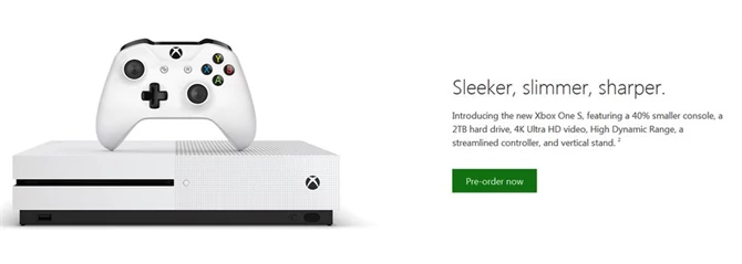 Xbox One S ma być 40% mniejszy od Xboksa One