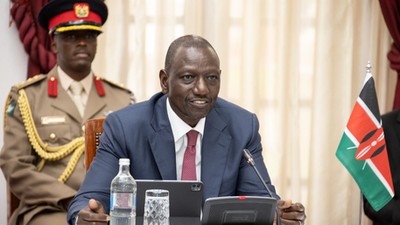President William Ruto during a meeting at State House, Nairobi on May 3, 2023