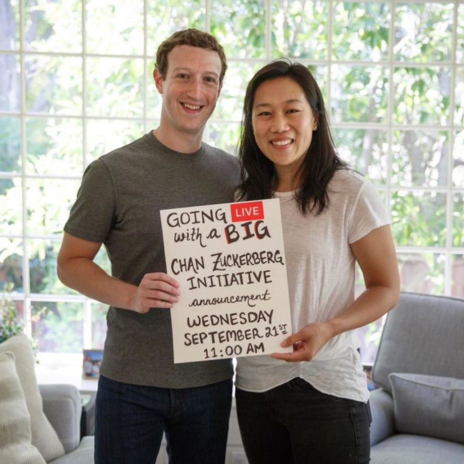 Mark Zuckerberg i Priscilla Chan