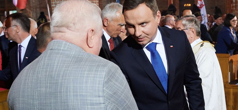 Msza w kościele św. Brygidy w Gdańsku z udziałem prezydenta i premier. Pojawił się też Lech Wałęsa