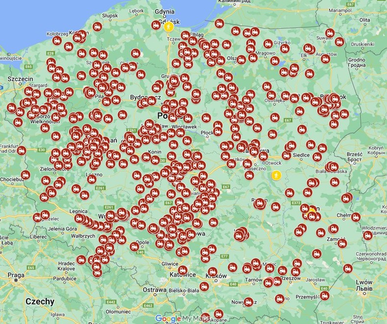 Protest rolników 20 marca