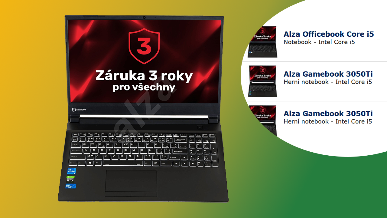 Alza začala predávať vlastné notebooky: Budú aj na Slovensku a prídu aj  ďalšie modely?