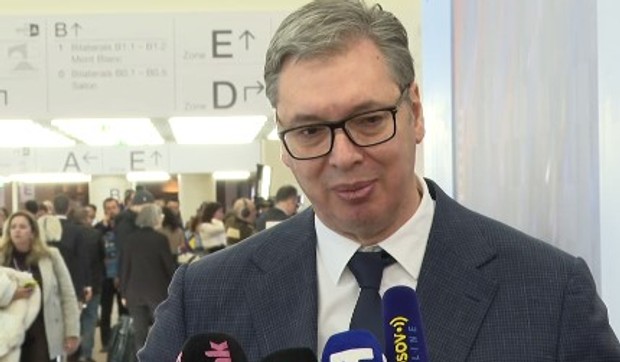 Aleksandar Vučić Davos