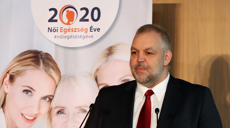 Kovács Tibor, a Ringier Axel Springer Magyarország ügy-vezetője a kampánynyitón/ Pozsonyi Zita