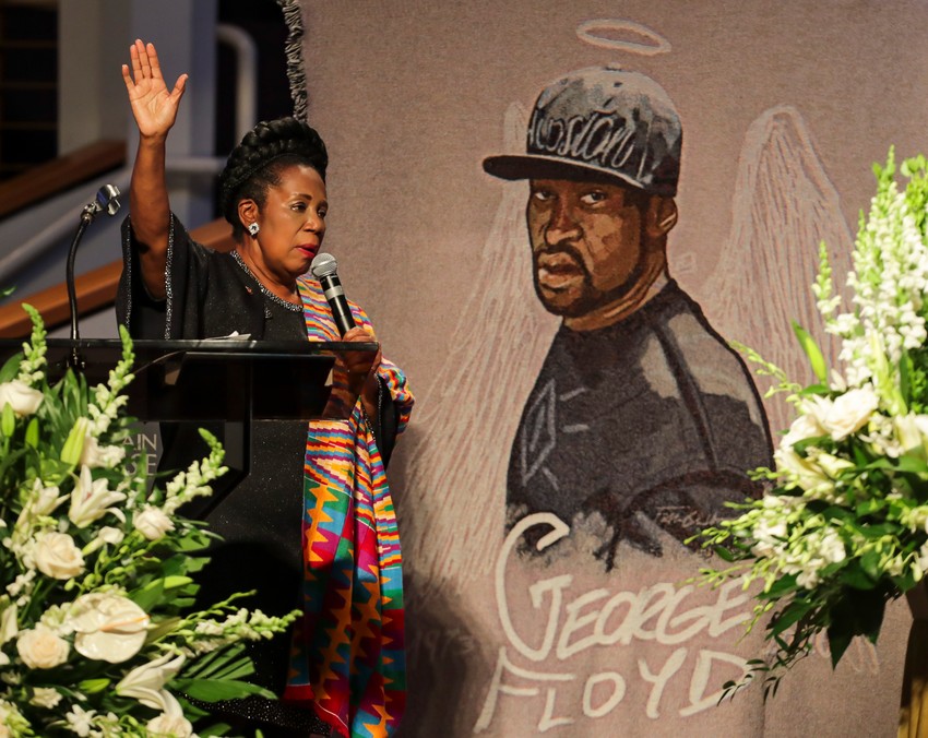 Sahrana Džordža Flojda u Hjustonu