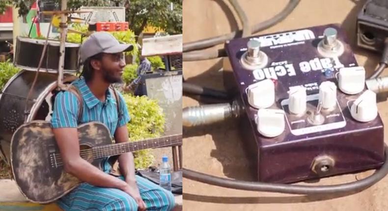 This talented man is a walking orchestra who plays 10 instruments at a go (video)