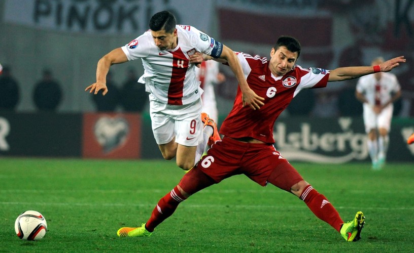 Nokaut w Tbilisi. Gruzja na deskach po golach Glika, Krychowiaka, Mili i Milika