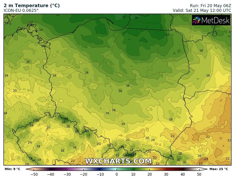 Temperatura znacznie spadnie