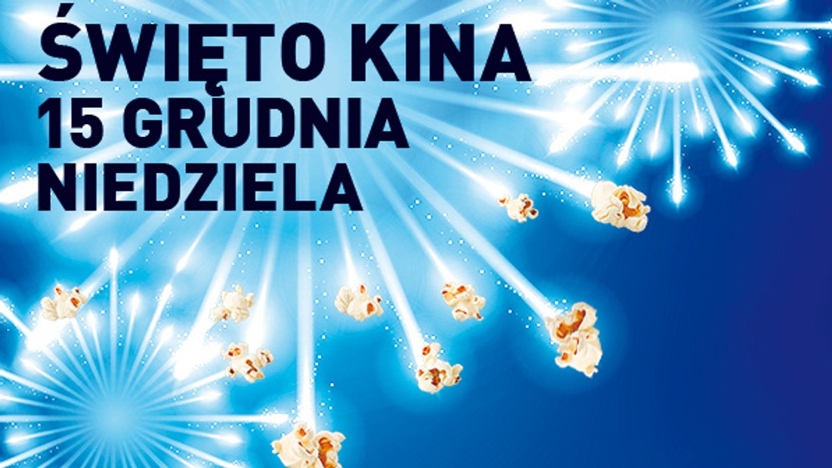 Kina w całej Polsce we współpracy z Polskim Instytutem Sztuki Filmowej organizują ogólnopolskie Święto Kina. W niedzielę, 15 grudnia, widzowie będą mogli zobaczyć wybrany film, kupując bilet w jednej, tej samej cenie w całym kraju.